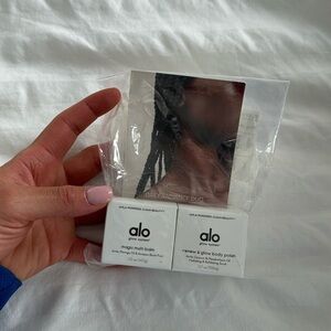 NEW Alo mini magic multi balm & renew glow body polish